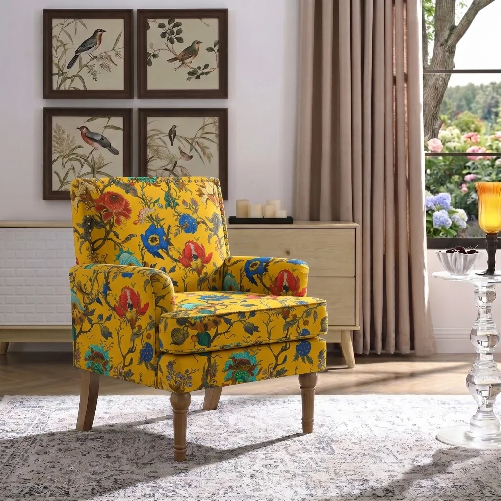 Exotic Blooms chair application