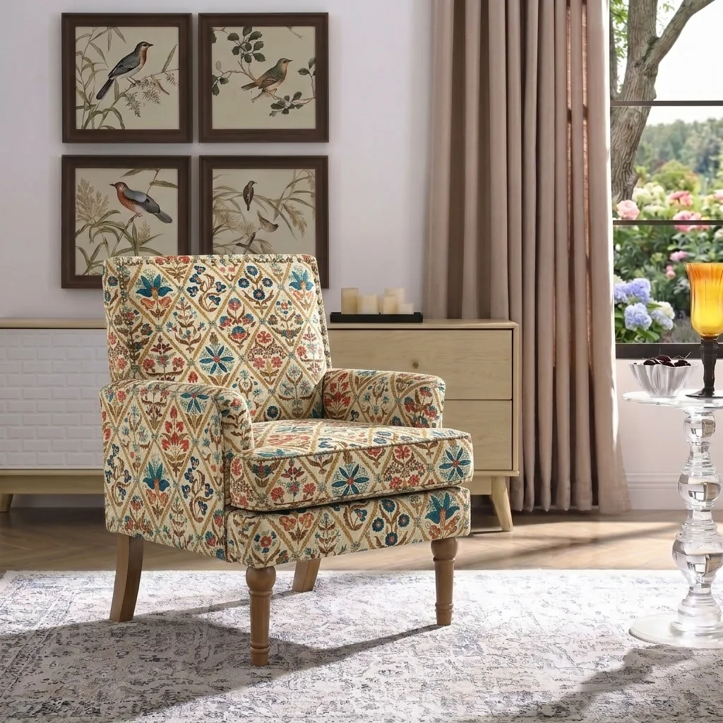 French Florets chair application