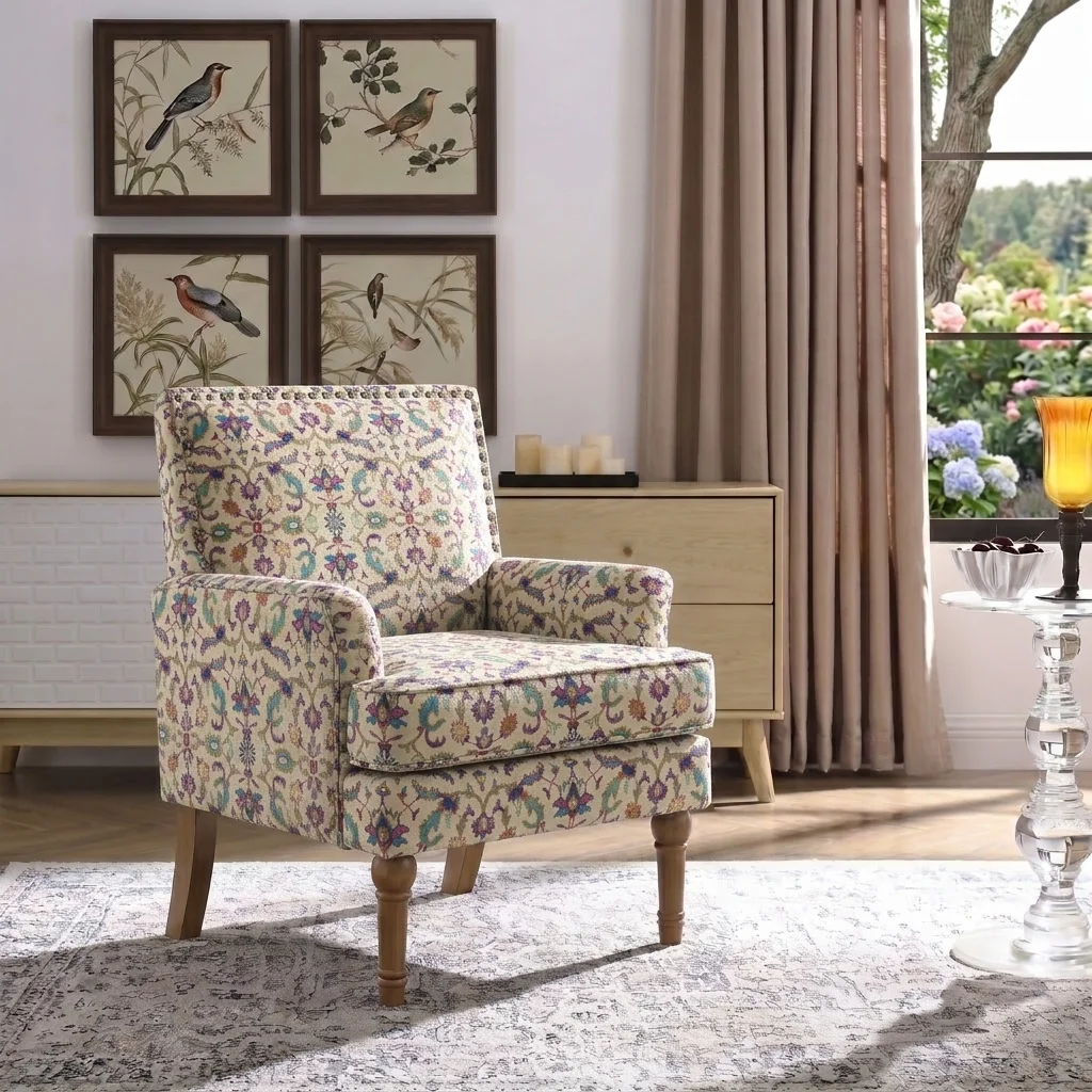 Persian Blooms chair application