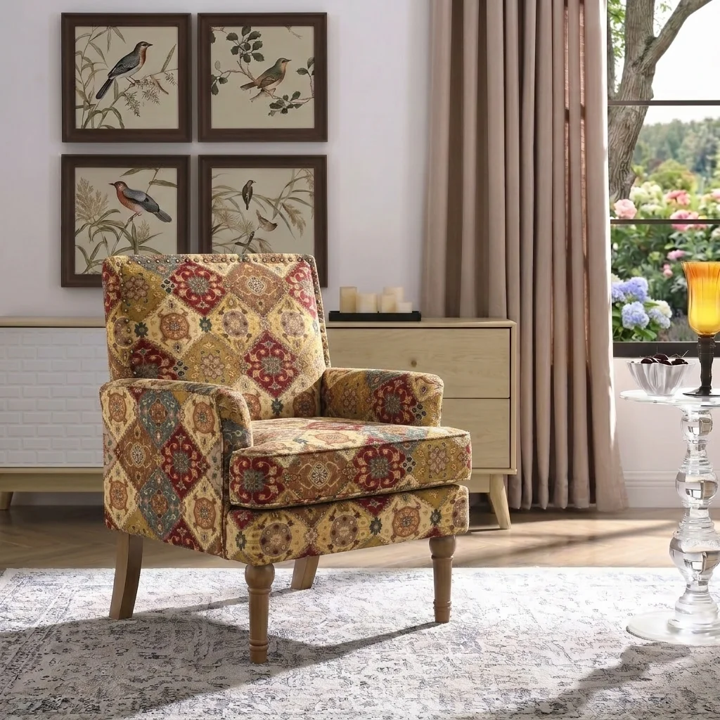 Persian Floral chair application