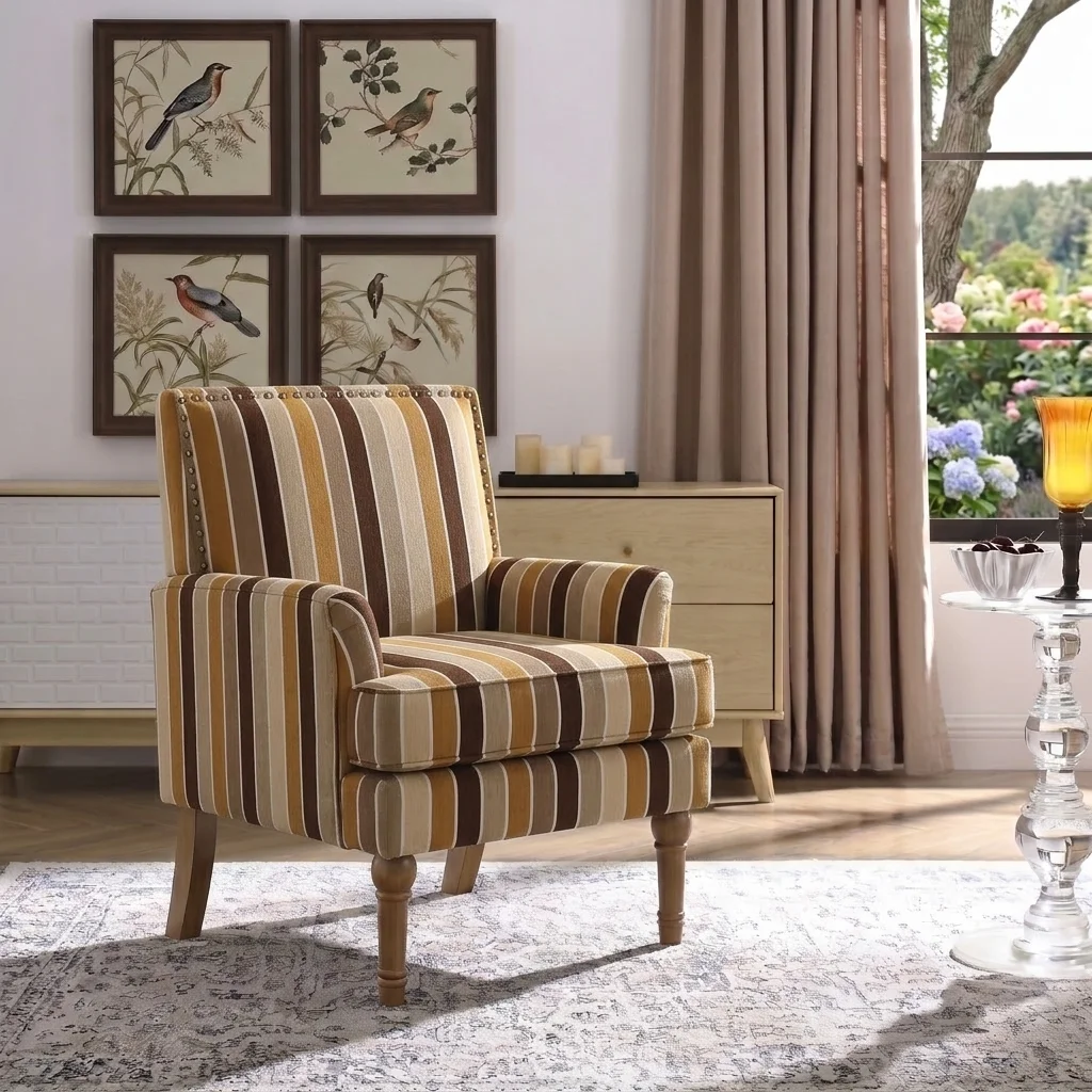 Sunset Stripe chair application